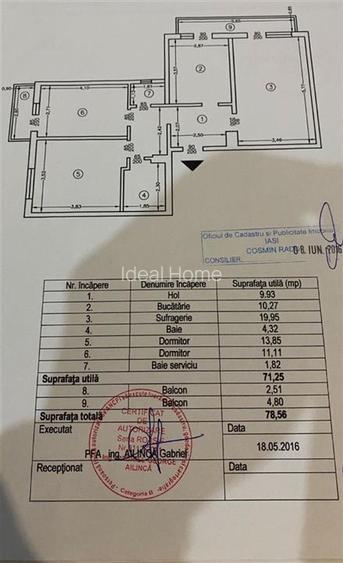 Apartament 3 Camere Decomandat Bl 1989 Frumoasa - 9