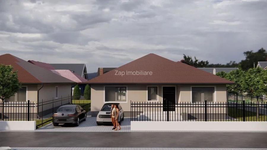 Casa 4 cam.2 băi,1 pivniță 1 dressing,500mp.teren,gard,pavaj - 7