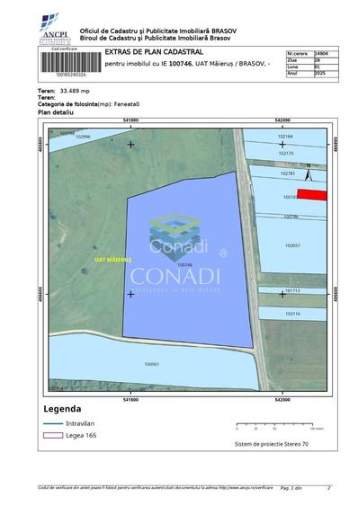 Teren cu deschidere la DN13 Maierus, Brasov - 2