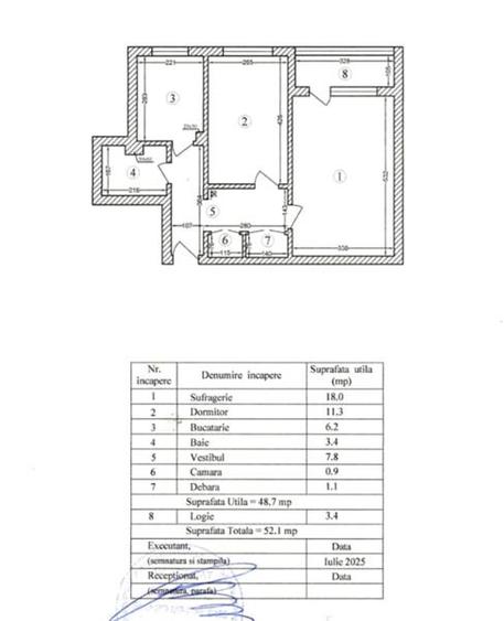 Inchiriere apartament 2 camere Teiul Doamnei - 5