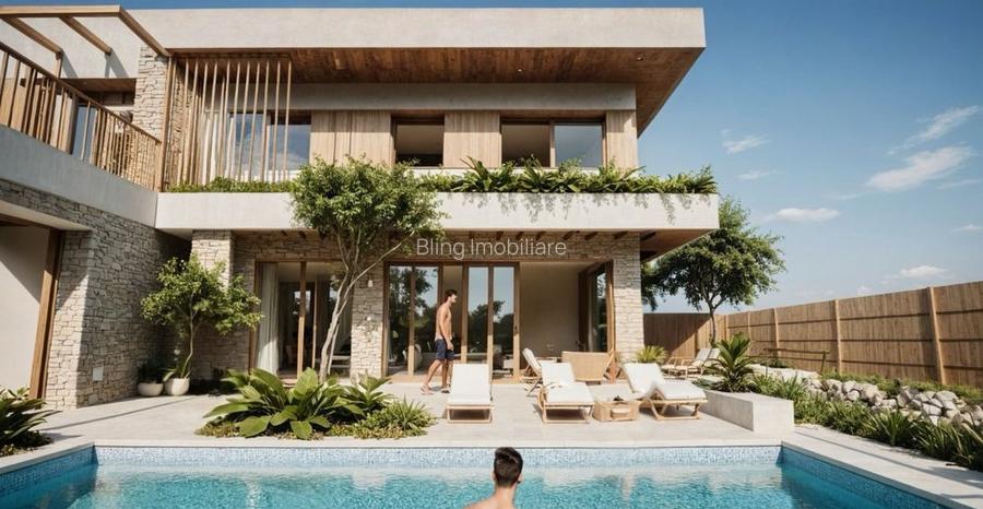 Casa de lux, piscina, garaj, 120mp utili, 550 mp curte - 6