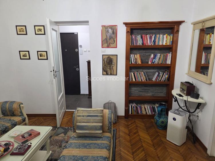 COTROCENI-PALAT ,ETAJ VILA,3 CAM MOBILAT,UTILAT,800 EURO - 8