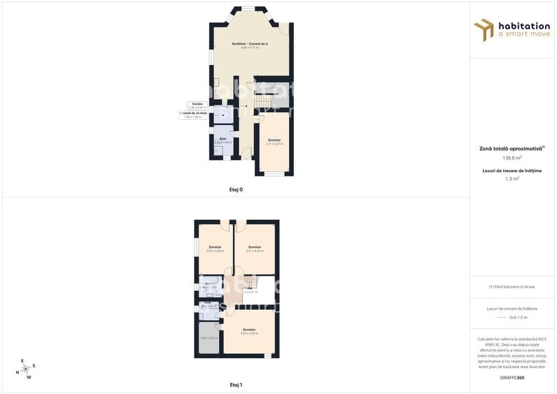 Tur virtual| Duplex 5 camere| spațios| în  Dumbrăvița | 0% Comision| - 36