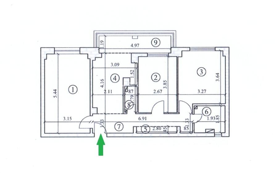 Apartament 3 camere mobilat si utilat Zona Calea Bucuresti -Vulturului - 16