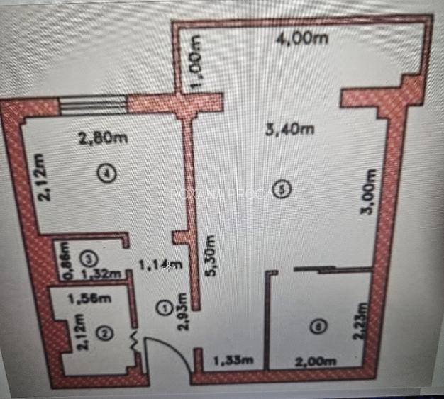 Garsonieră centrală, decomandată, 36m, Banu Manta nr.27 (an constructie:1983) - 15