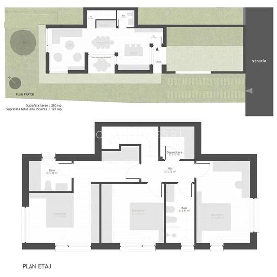 Casa Individuala Parter+Etaj 125 mp utili situata in Chinteni! - 8