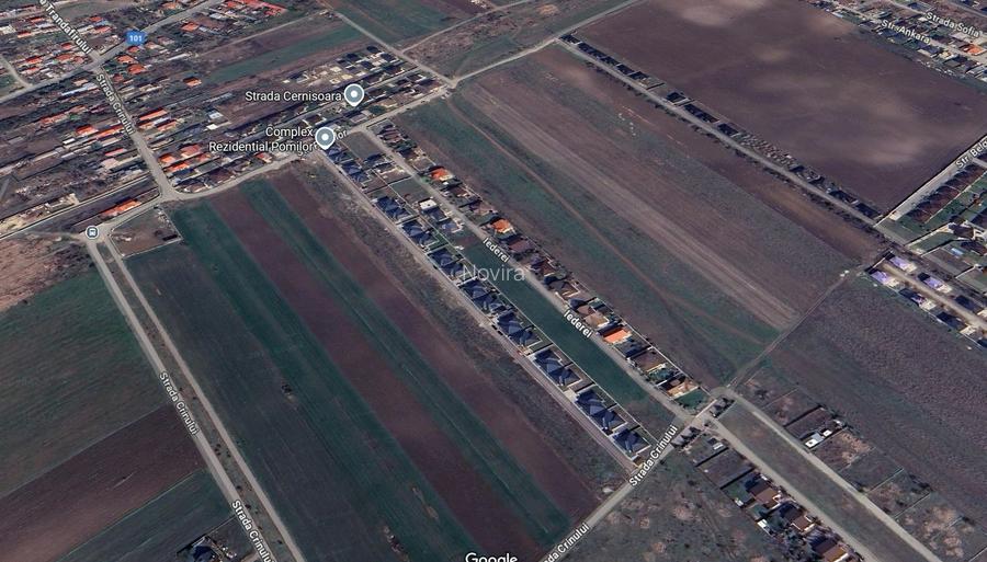 Teren în rate la dezvoltator | toate utilitatile | Acces A0 și DN1 - 5