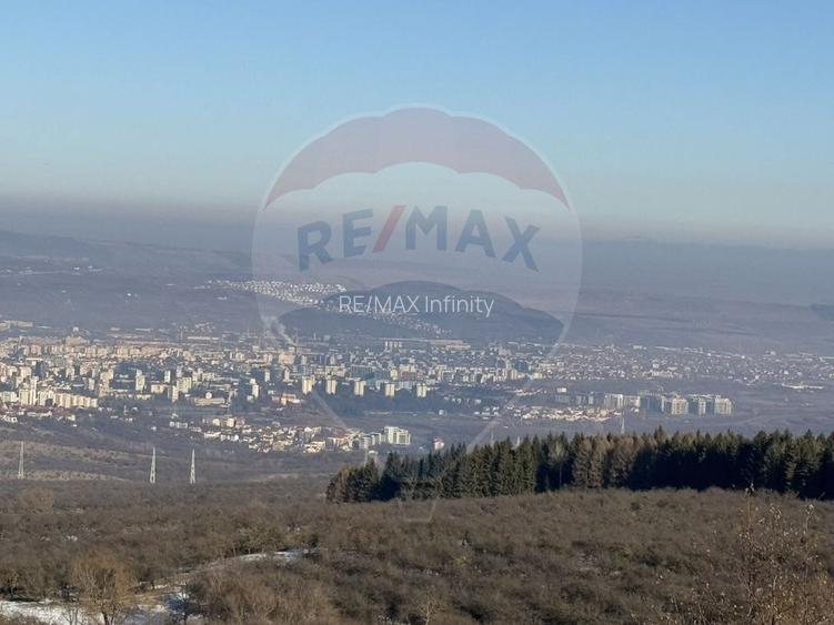 Teren de vanzare 1039 mp in Feleacu, – Panorama superba catre oras - 5