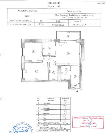 Apartamente de vanzare cu 3 camere in One Cotroceni Park  - 3
