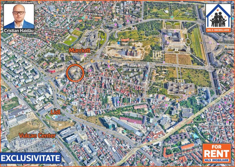 De inchiriat: Apartamente 3 Camere Marriott - 13 Septembrie - 14