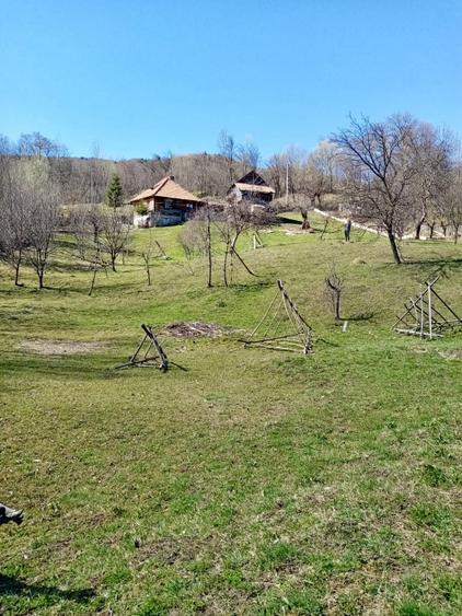 Teren panoramic retras, cu panta lina, utilități si livada