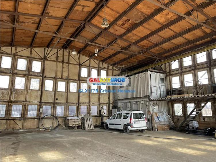 Hala 400 mp Pod Rulant 2T Birouri 100 mp Platforma Betonata 2500 mp