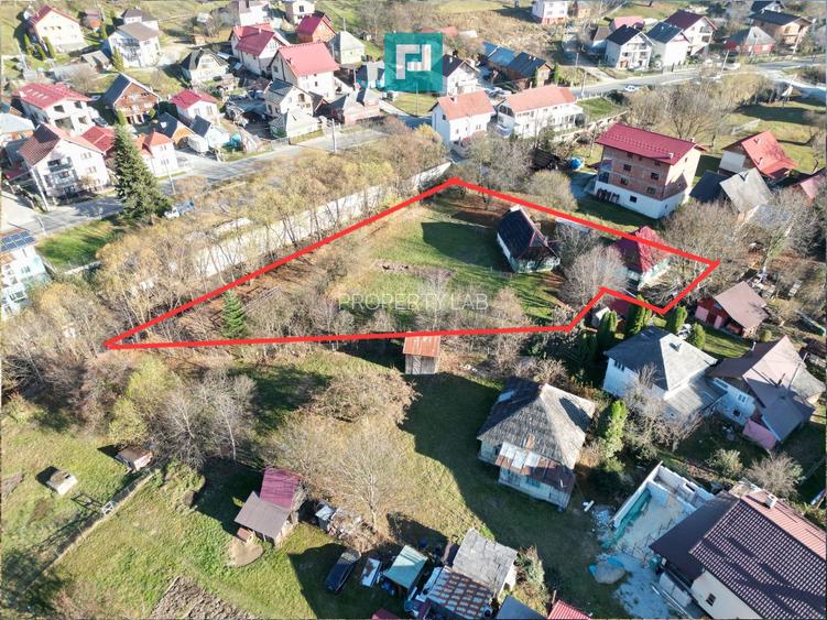 Casă de lemn, cu teren în Borșa - 5