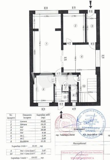 De închiriat: vilă Cotroceni - 12 camere - Louis Pasteur - 10