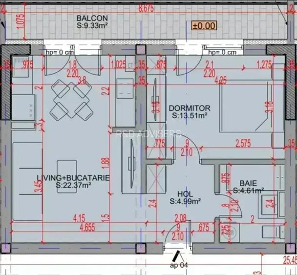 Apartament 2 Camere tip open space | Parter inalt - Mutare Rapidă - 5