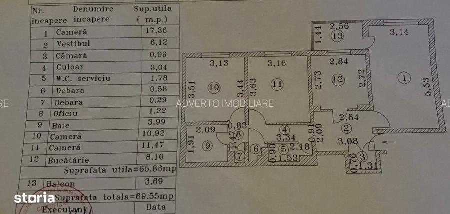 Apartament 3 camere de vânzare Crangasi - 14