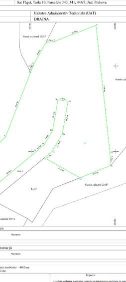 Vând teren intravilan 4062 mp - 4