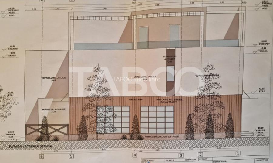 Teren intravilan 812 mp PUZ aprobat utilitati pe teren Talmaciu - 8