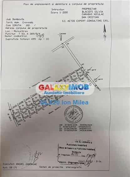 Vanzare ultimele  2 loturi teren   500  mp, Crevedia Manastirea - 6