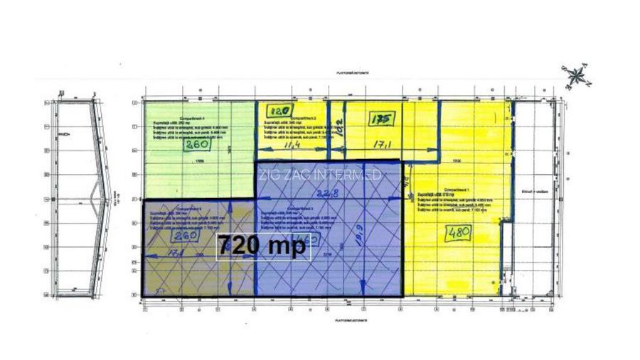 Ovidiu, EUROHALA, 720 mp., deschidere DN, standarde europene - 7