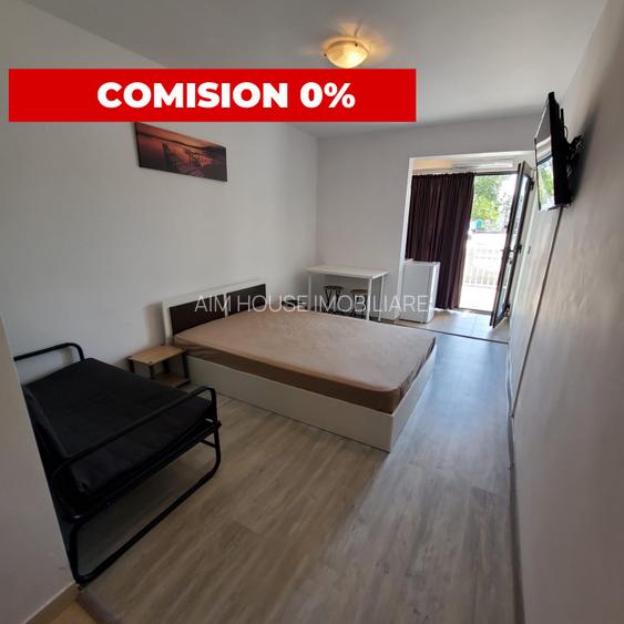 Studio modern cu terasă I Parcare I 250m de plajă – Comision 0% - 2