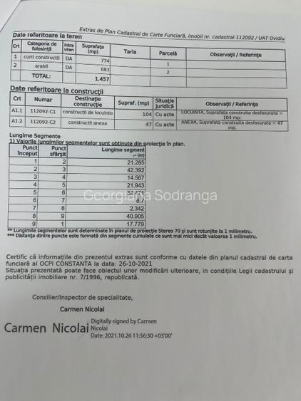 De vânzare teren de casă Sat Poiana-Constanta - 9