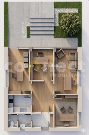 Spatiu birou de vanzare | SU 70mp | Zona Andrei Muresanu - 6