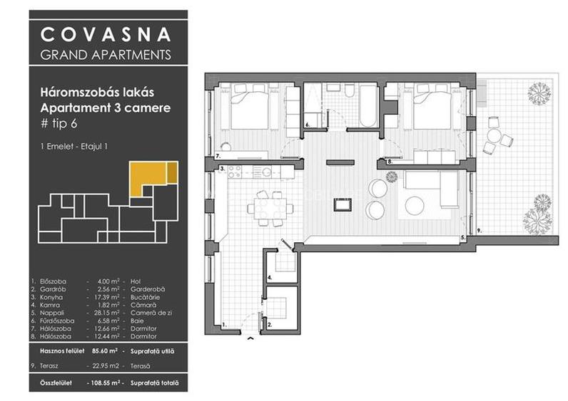 Edificiu cu proiect de apartamente/ aparthotel, Central, Covasna - 19