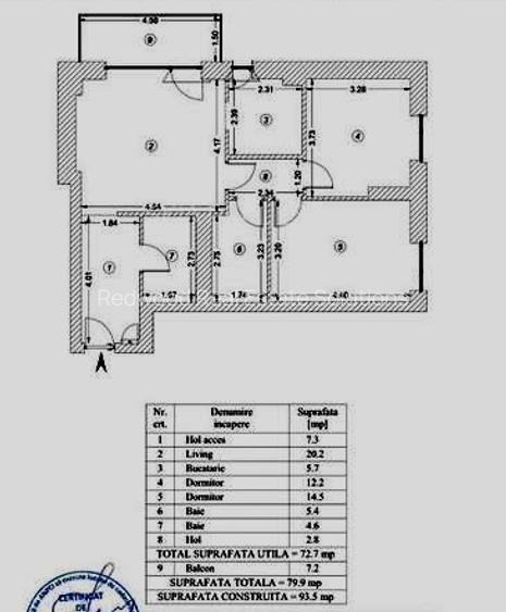 Apartament 3 camere One Cotroceni - 1