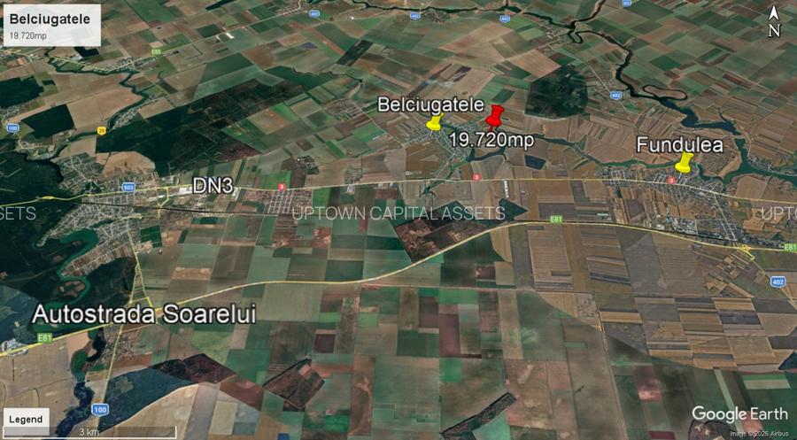 Teren rezidential | industrial 19.720mp Belciugatele Calarasi - 4