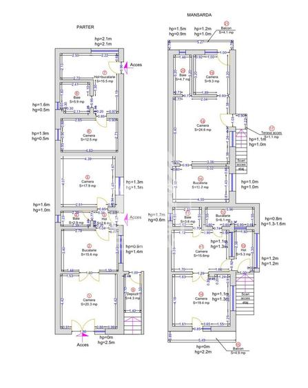 Casa indiviuala,7 camere, teren 585,de vanzare, zona Lipovei,Timisoara - 21