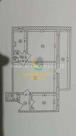 Inchiriere Apartament Renovat De 2 Camere 51mp Nemobilat Zona Brancoveanu - 1
