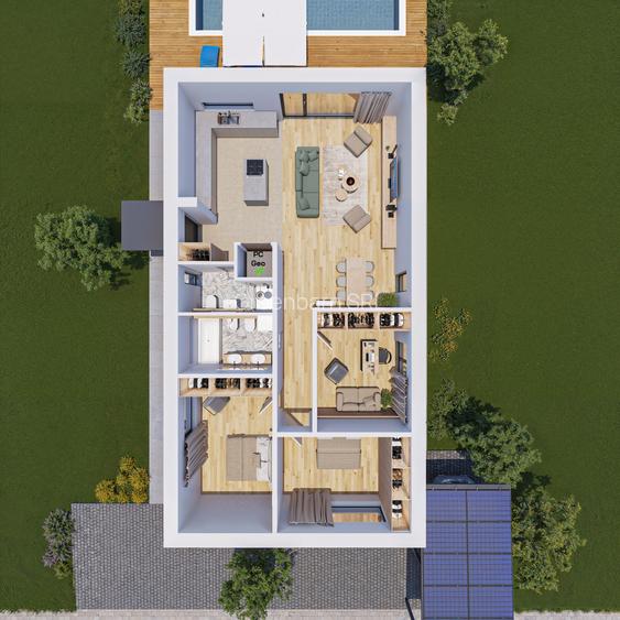 Casa individuala, nZeb cu pompa de caldura si finisaje premium,peste 500mp teren - 16