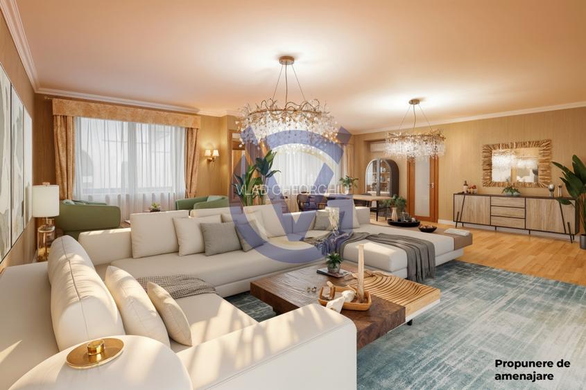 Vezi Parcul Kiseleff! Apartament spectaculos, 4 camere, 175mp - COMISION 0% - 8