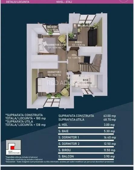 Vilă 5 camere  curte și parcare – 1 Decembrie - 29
