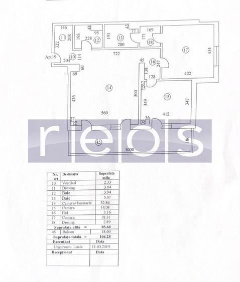 VANZARE 3 CAMERE | HERASTRAU | 85MP | TERASA | LOC PARCARE | - 24