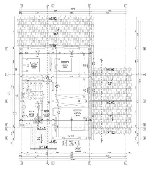 Casă individuală, P+1, 126mp, garaj, 589mp teren, Cartierul Primaverii - 8