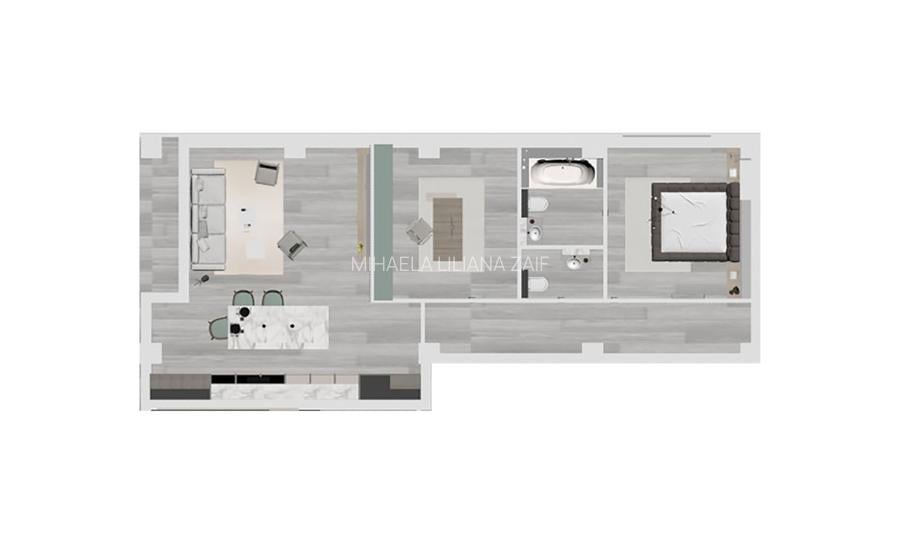 Dezvoltator , Palazu Mare , Bloc Sunny Lake, Apartament 3 camere  - 3