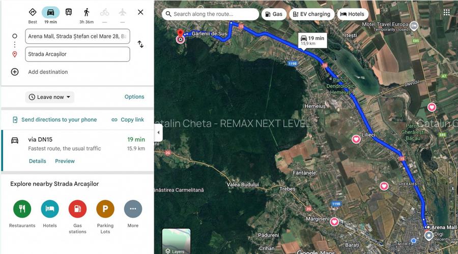 De vanzare teren intravilan 8,000 mp Garlenii de Sus / Bacau - 3