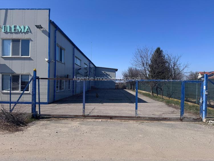 🏭 Hală + Clădire Birouri|2000mp teren | Acces TIR | Zonă Logistică Est Craiova - 3