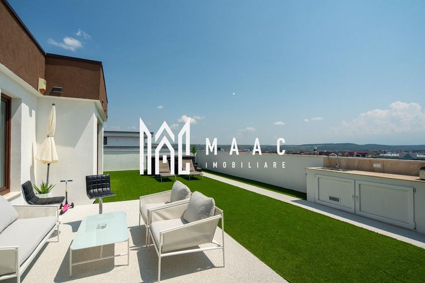 Penthouse 4 camere | Doamna Stanca, Sibiu | 140 mp, 3 terase