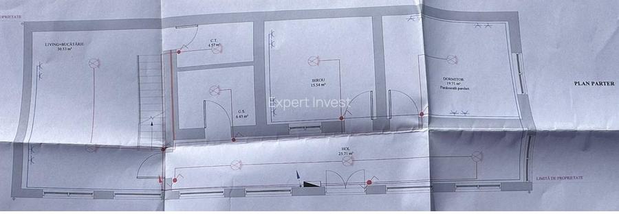 Vand casa singur in curte - P+M - teren 3000 mp - Marpod - 4