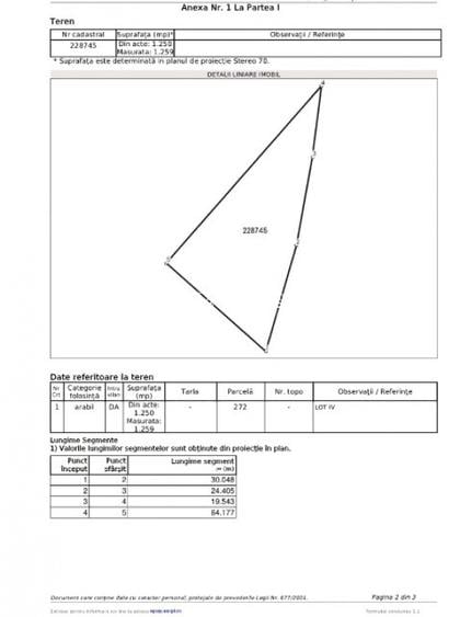 Teren Berceni Postalionului - 2