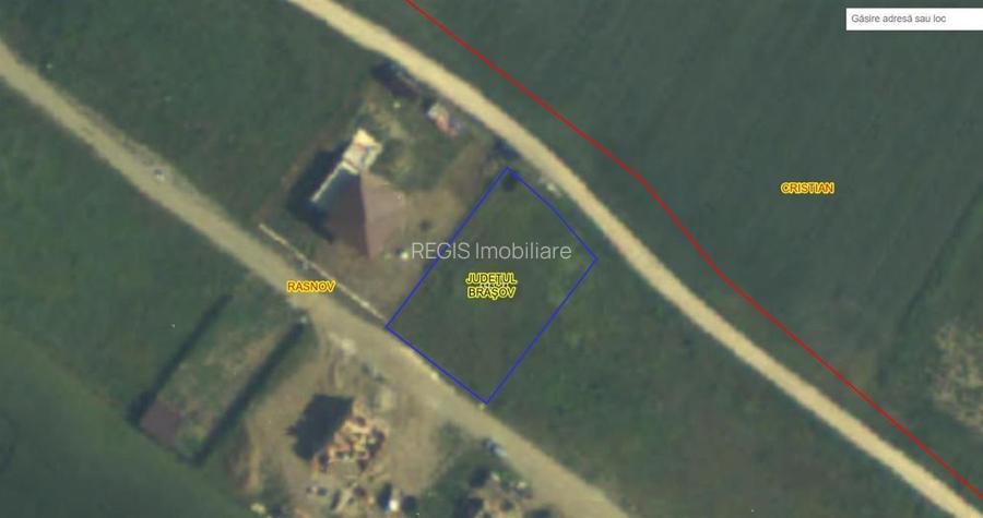 Teren intravilan granita Rasnov Cristian 890 mp - 7