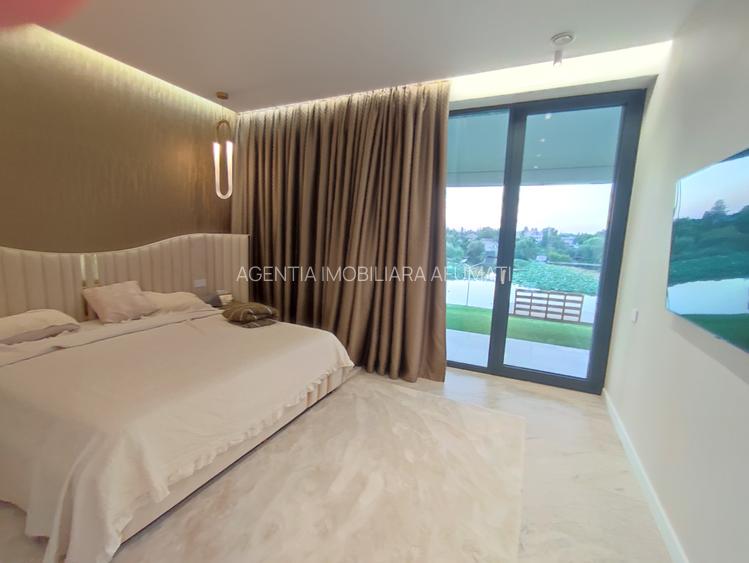 Proprietate exclusivistă cu ponton betonat, piscină interioară și ponorama - 13