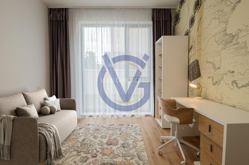 Intimitate si siguranta! 4 cam mobilate luxos, cu gradina proprie! COMISION 0%! - 29