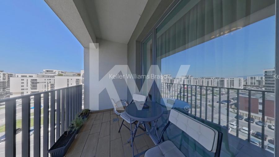 Apartament 2 camere tip studio – Kasper Coresi Mall Brașov + Parcare + Boxă - 10