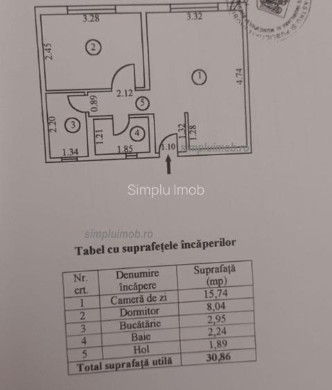 Parcare Decomandat Renovat 2 Camere Dr Gazarului Alunisului - 1