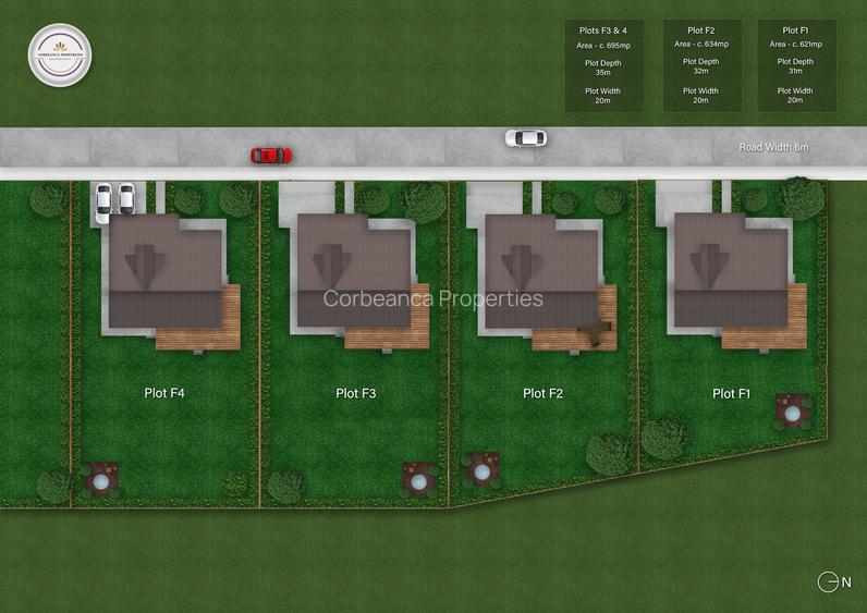 Teren cu vedere la Padure, rate 2-3 ani, 621mp, in zona Paradisul Verde - 6