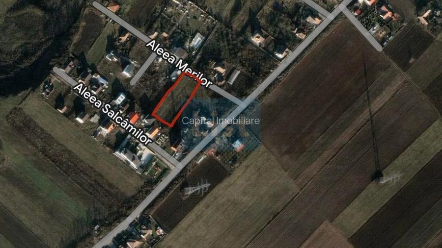 Teren de vânzare în Jucu de Sus: 1763 mp - 2